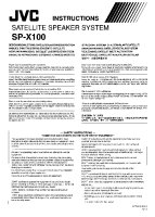JVC SPX-100-Owners-Manual